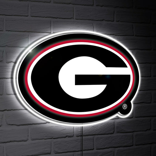 Team Sports America Everyday - Georgia LED Wall Decor, Glazelite, Logo