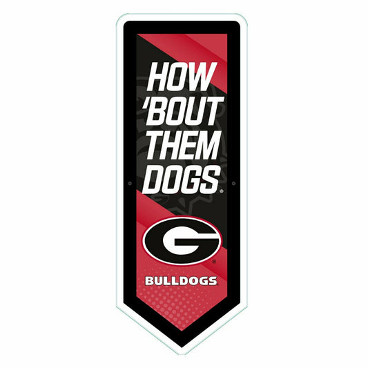 Team Sports America Recommended - LED Wall Decor, Pennant, University of Georgia