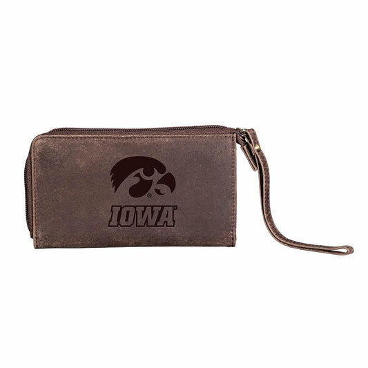 Team Sports America Value - Wristlet Wallet, Brown, University of Iowa
