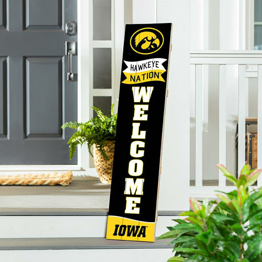 Team Sports America Value - University of Iowa Large Single Sided Leaner, 46"