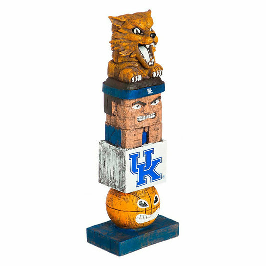 Team Sports America Exclusive - Kentucky Wildcats Tiki Team Totem Garden Statue