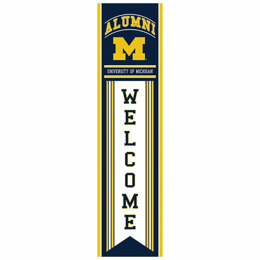 Team Sports America Essential - University Of Michigan Alumni Single Sided Large Leaner, 46"