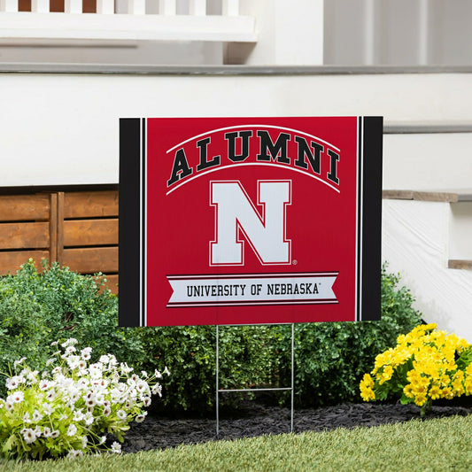 Team Sports America Trending - University of Nebraska Coroplast Yard Sign Alumni