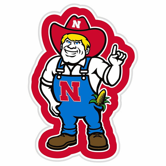 Team Sports America Recommended - LED Wall Decor, Glazelite, College Mascot, University of Nebraska