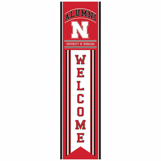Team Sports America Essential - University of Nebraska Alumni Single Sided Large Leaner, 46"