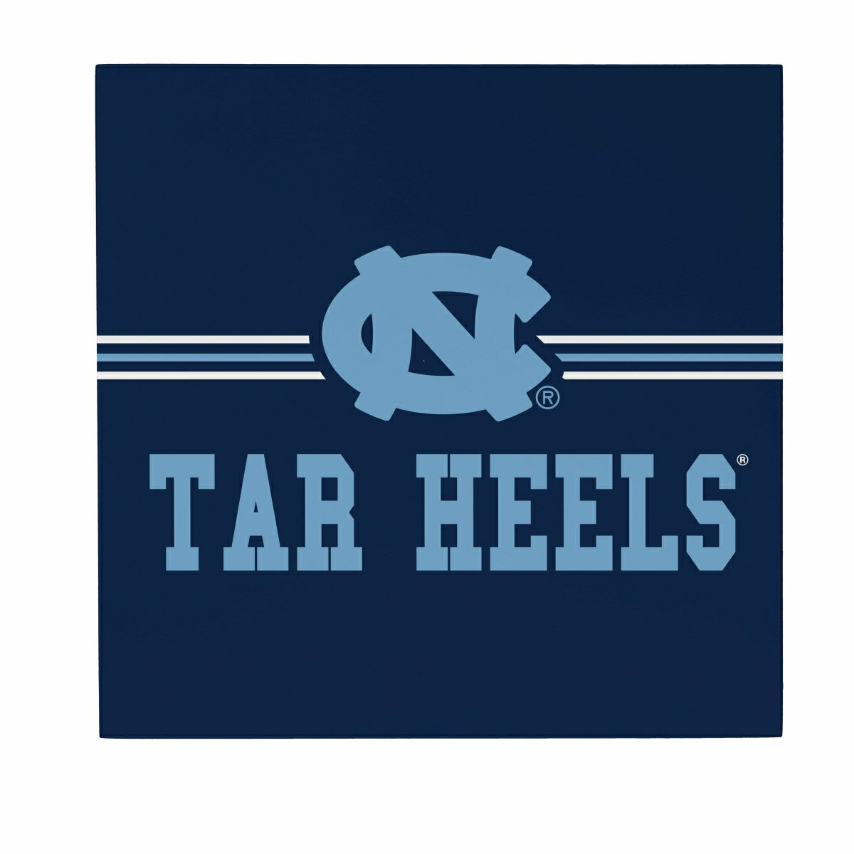 Team Sports America Trending - University of North Carolina Wood Wall Sign, 12x12