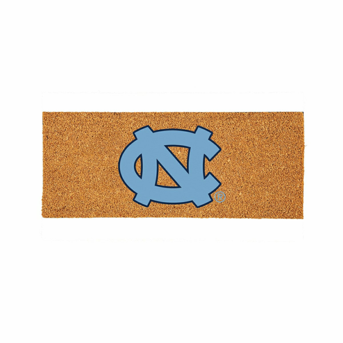 Team Sports America Exclusive - University of North Carolina Extra Large Full Color Coir Mat, 60"x24"