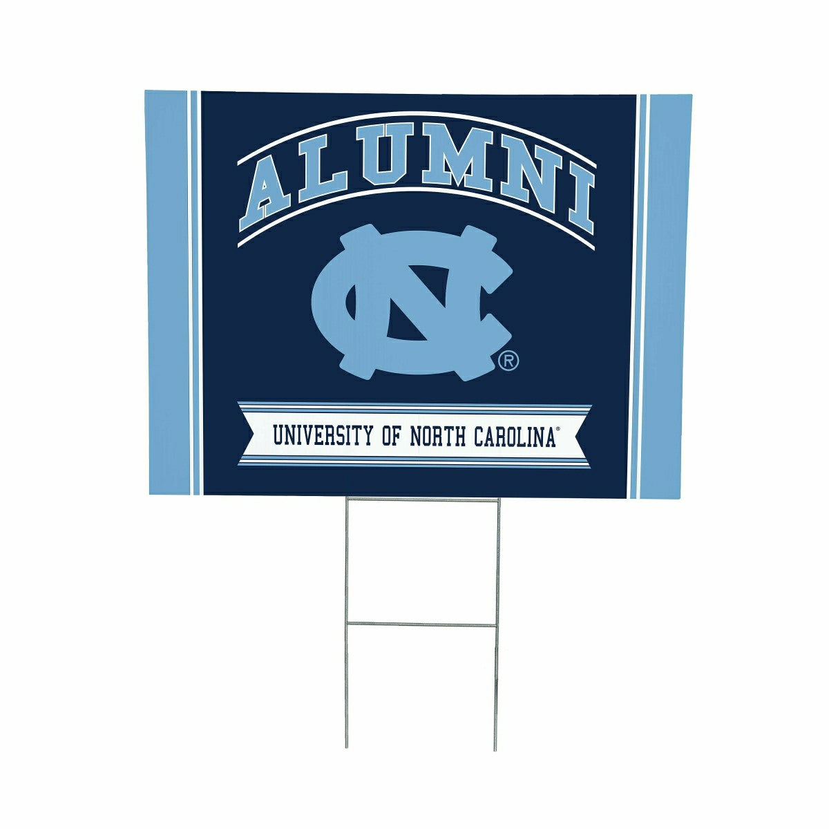 Team Sports America Best Seller - University of North Carolina Coroplast Yard Sign Alumni