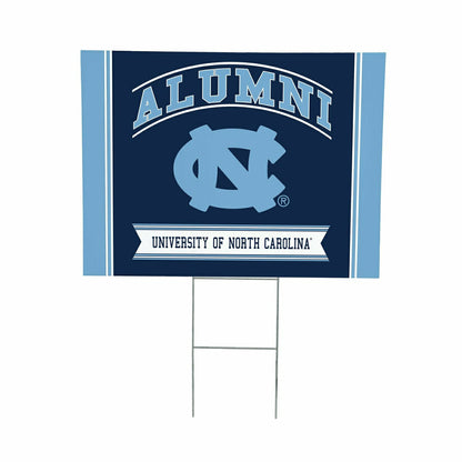 Team Sports America Best Seller - University of North Carolina Coroplast Yard Sign Alumni