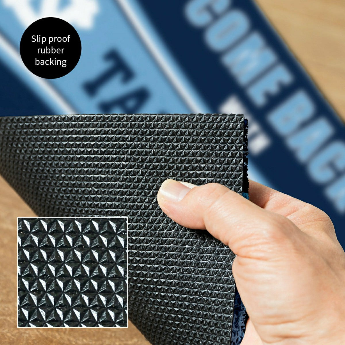 Team Sports America Recommended - 28" x 16" PVC Trapper Mat, Come Back with Tickets, University of North
