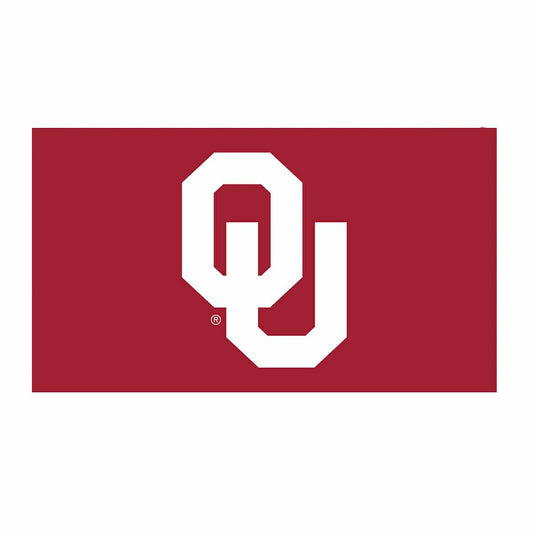 Team Sports America Classic - Full Color PVC Mat, 16" x 28", University of Oklahoma