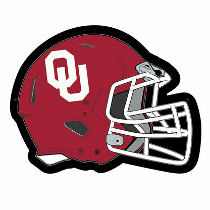 Team Sports America Value - LED Wall Decor, Helmet, University of Oklahoma