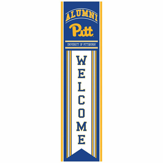 Team Sports America Trending - University of Pittsburgh Alumni Single Sided Large Leaner, 46"