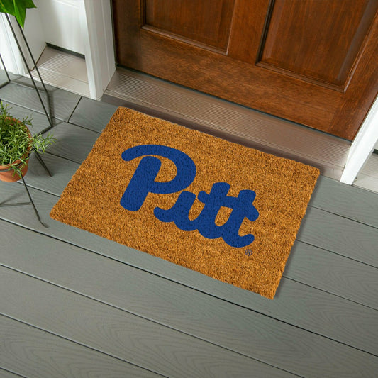 Team Sports America Classic - Coir Mat, 16"x28", University of Pittsburgh