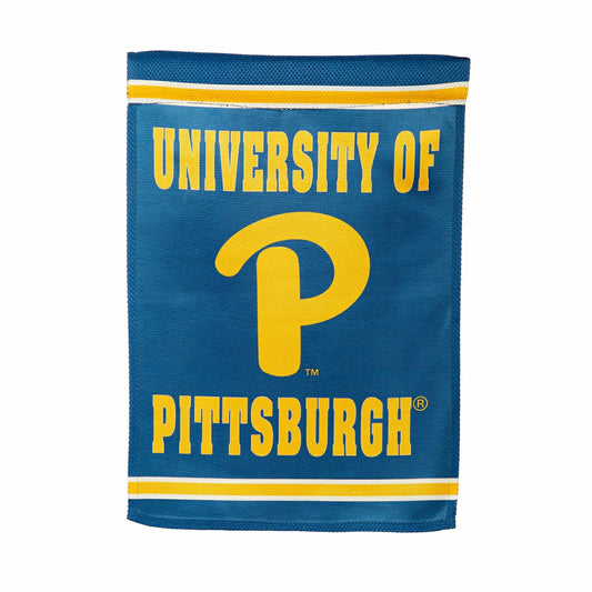 Team Sports America Essential - Embossed Suede Flag, GDN Size, University of Pittsburgh