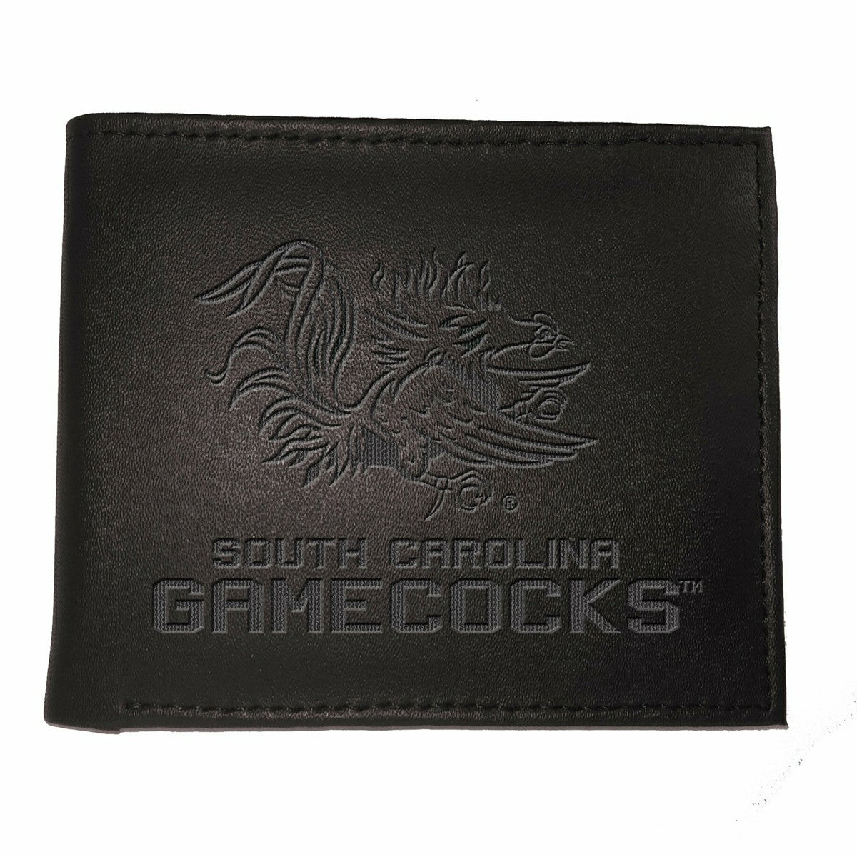 Team Sports America Exclusive - University of South Carolina, Bi-Fold Wallet, Black