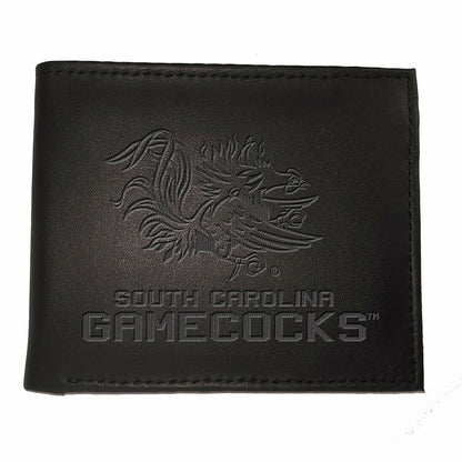 Team Sports America Exclusive - University of South Carolina, Bi-Fold Wallet, Black
