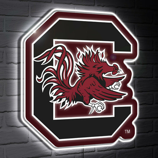 Team Sports America Recommended - South Carolina LED Wall Decor, Glazelite, Logo