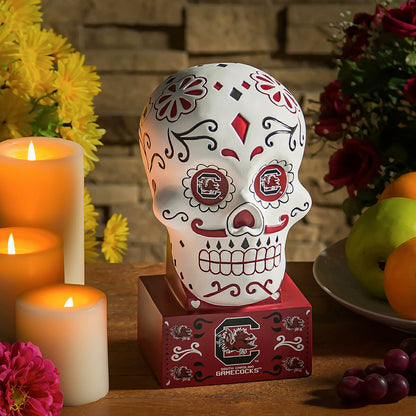 Team Sports America Recommended - University of South Carolina Sugar Skull Statue