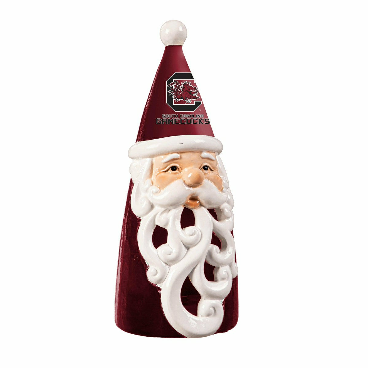 Team Sports America Everyday - University of South Carolina Santa LED Statuary, 8"