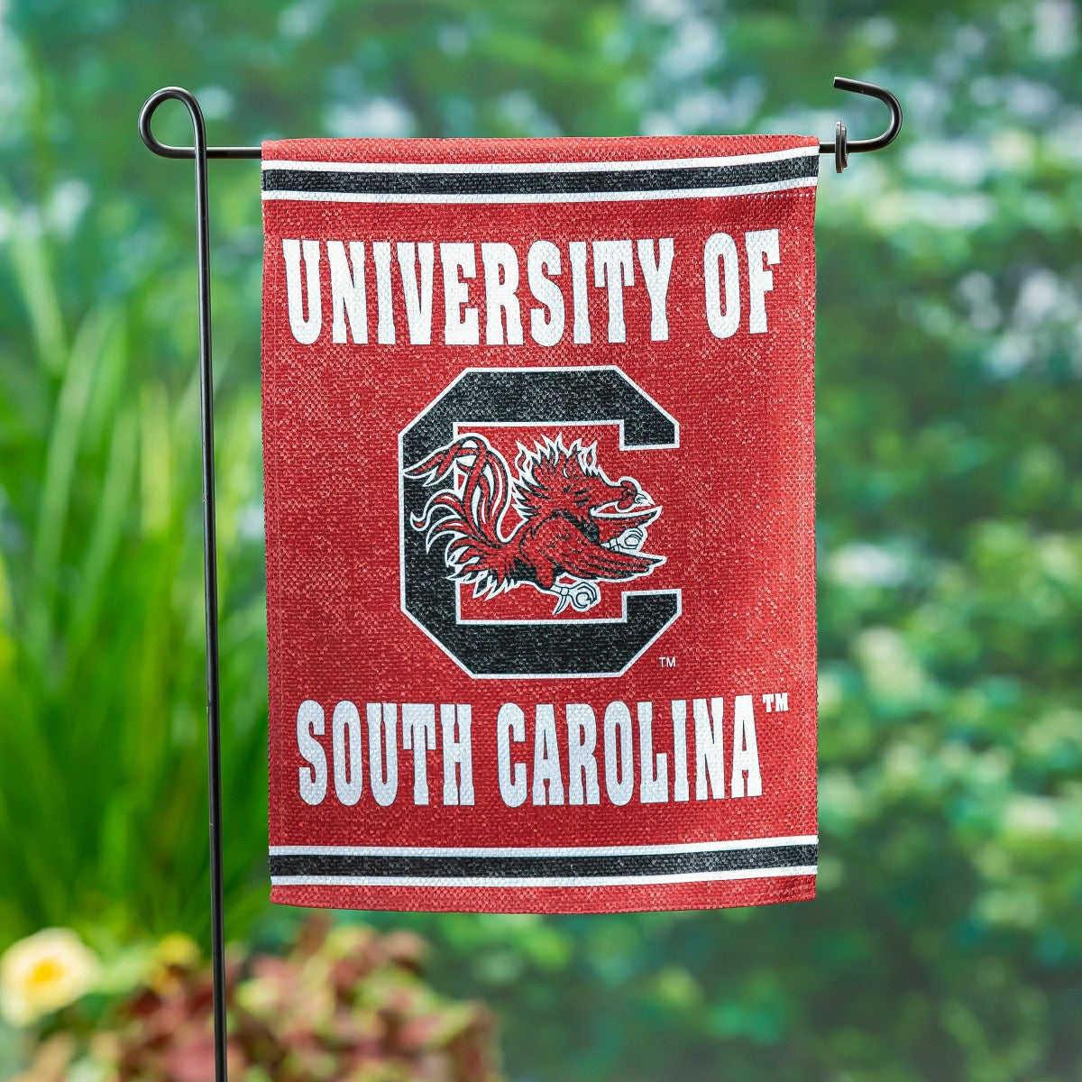 Team Sports America Trending - University of South Carolina Embossed Suede Garden Flag
