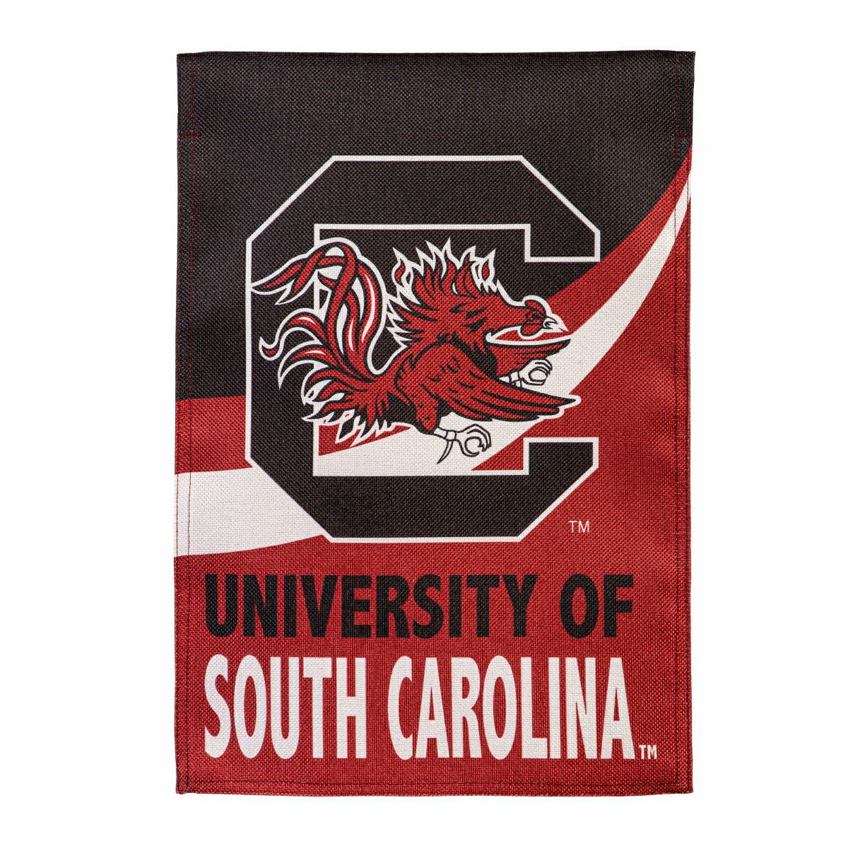 Team Sports America Best Seller - University of South Carolina Burlap Flag GDN Size