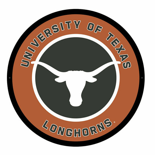 Team Sports America Value - LED Wall Decor, Round, University of Texas