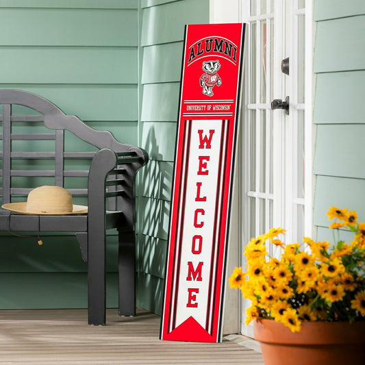 Team Sports America Exclusive - University of Wisconsin-Madison Alumni Single Sided Large Leaner, 46"