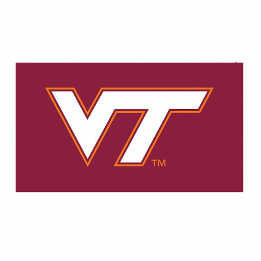 Team Sports America Value - Full Color PVC Mat, 16" x 28", Virginia Tech