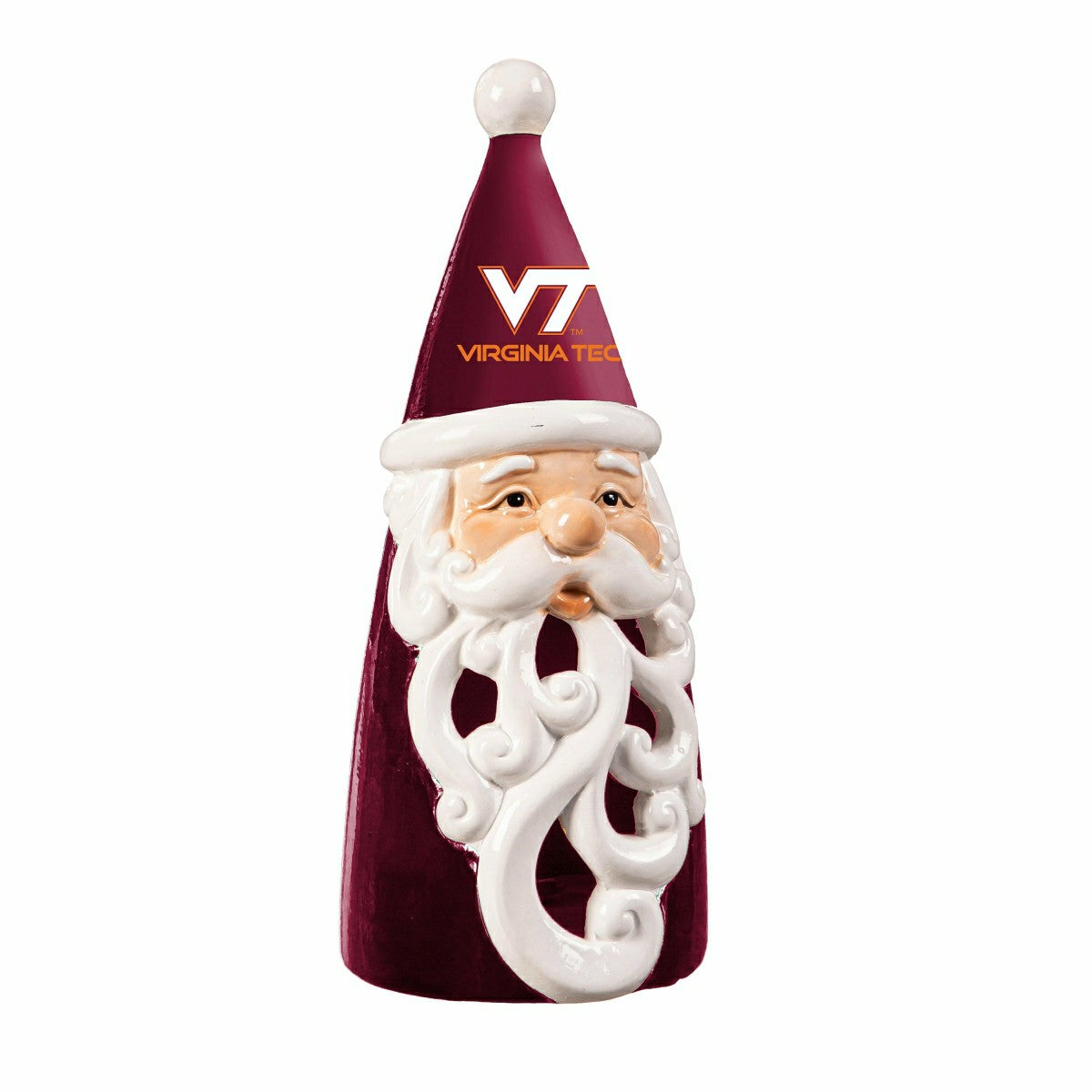 Team Sports America Trending - Virginia Tech Santa LED Statuary, 8"