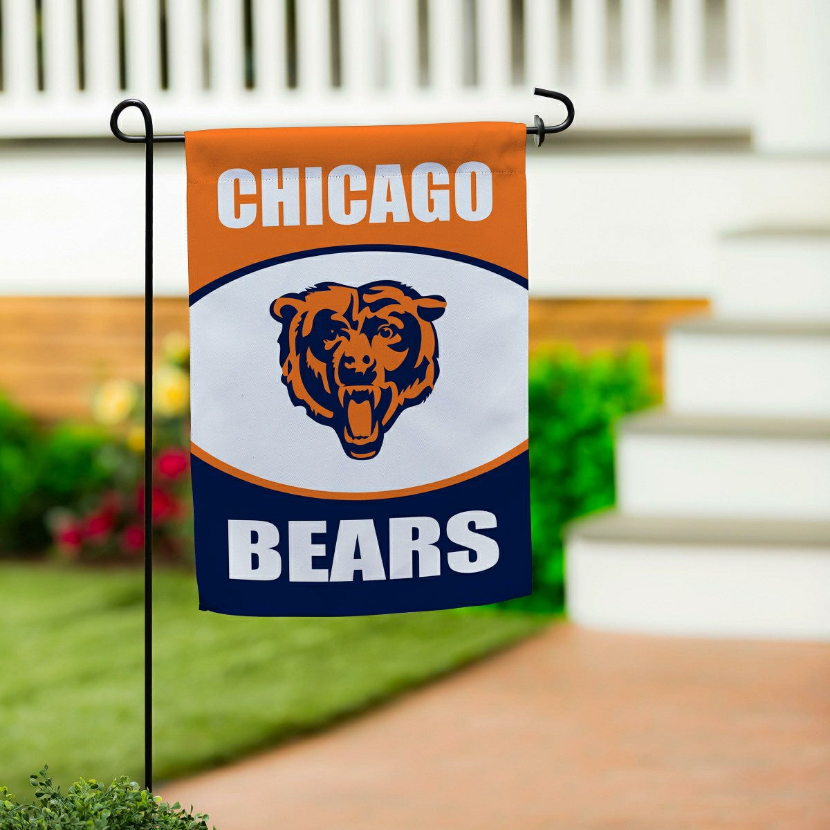 Team Sports America Classic - Chicago Bears Suede Flag, GDN