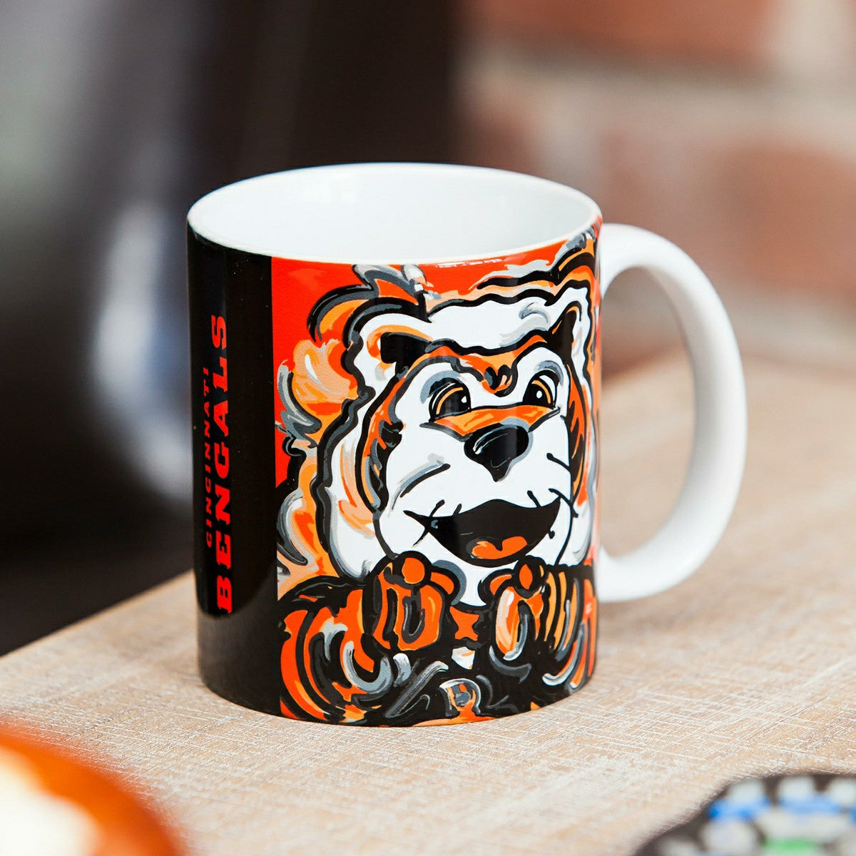 Team Sports America Best Seller - Cincinnati Bengals, 11oz Mug Justin Patten