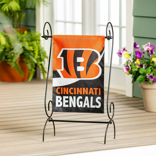 Team Sports America Exclusive - Cincinnati Bengals Burlap Flag GDN Size