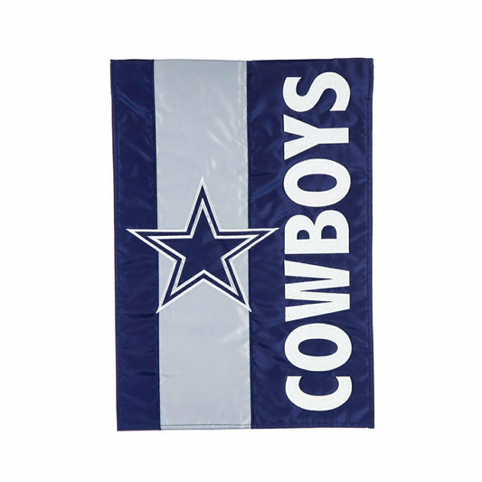 Team Sports America Value - Dallas Cowboys Embellished Garden Flag