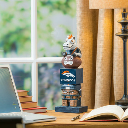 Team Sports America Signature - Denver Broncos Tiki Team Totem Garden Statue