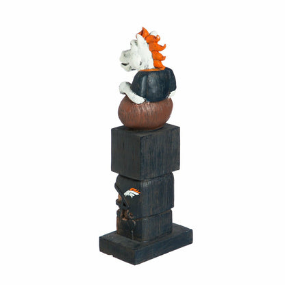 Team Sports America Signature - Denver Broncos Tiki Team Totem Garden Statue