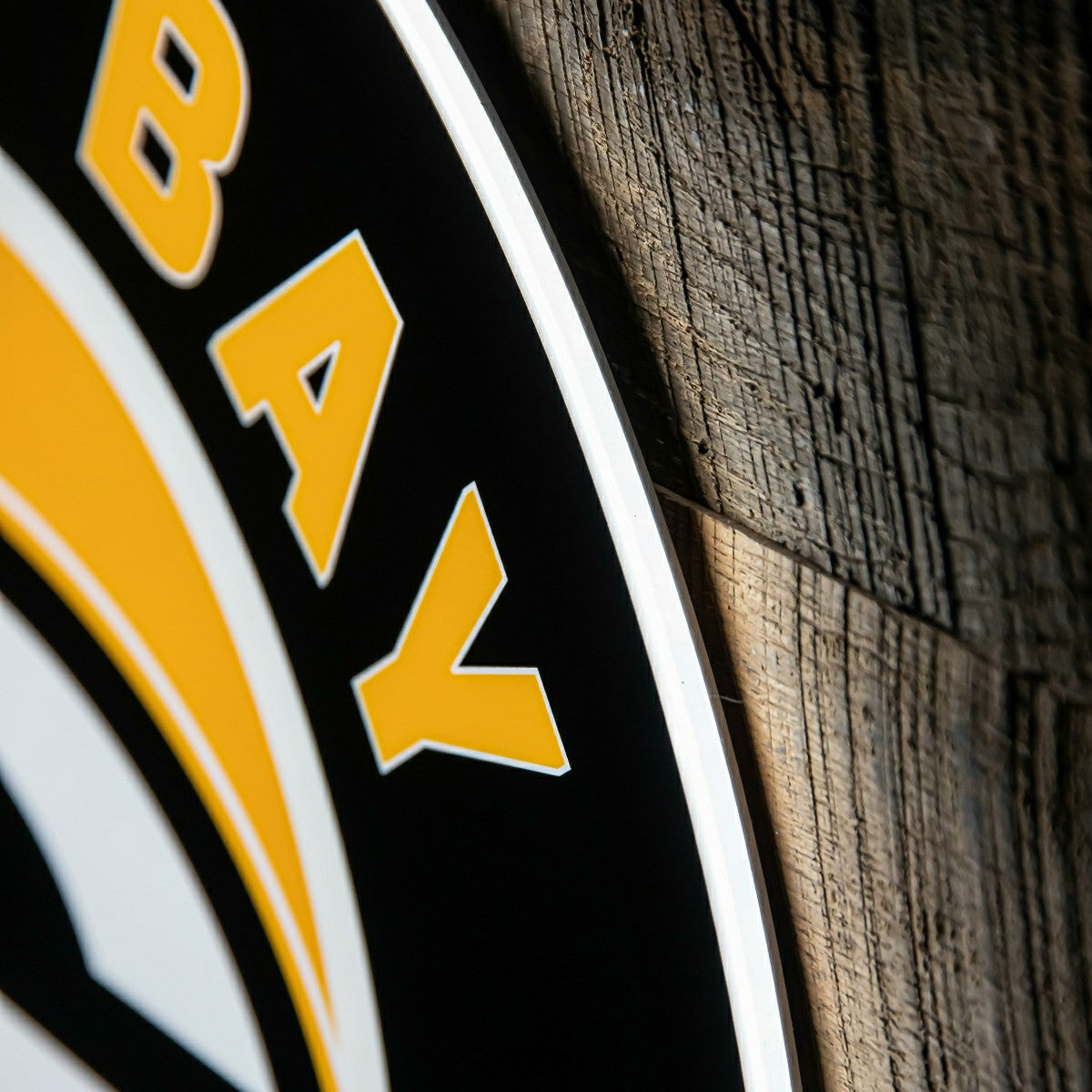 Team Sports America Best Seller - LED Wall Decor, Round, Green Bay Packers