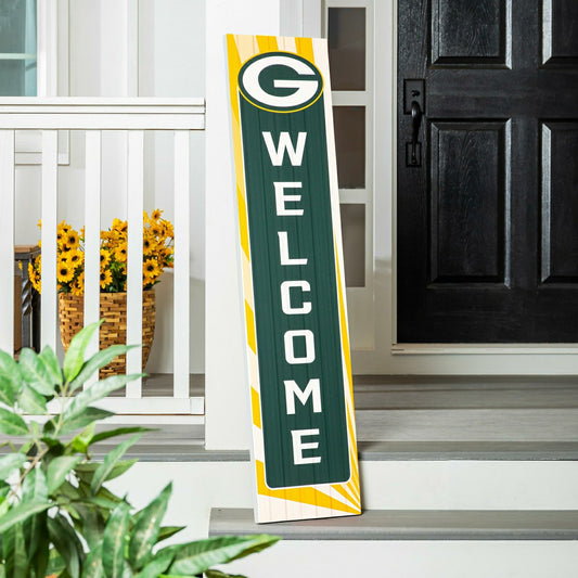 Team Sports America Classic - Green Bay Packers Summer Seasonal Single Sided Large Leaner, 46"