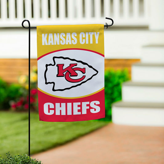 Team Sports America Trending - Kansas City Chiefs Suede Garden Flag
