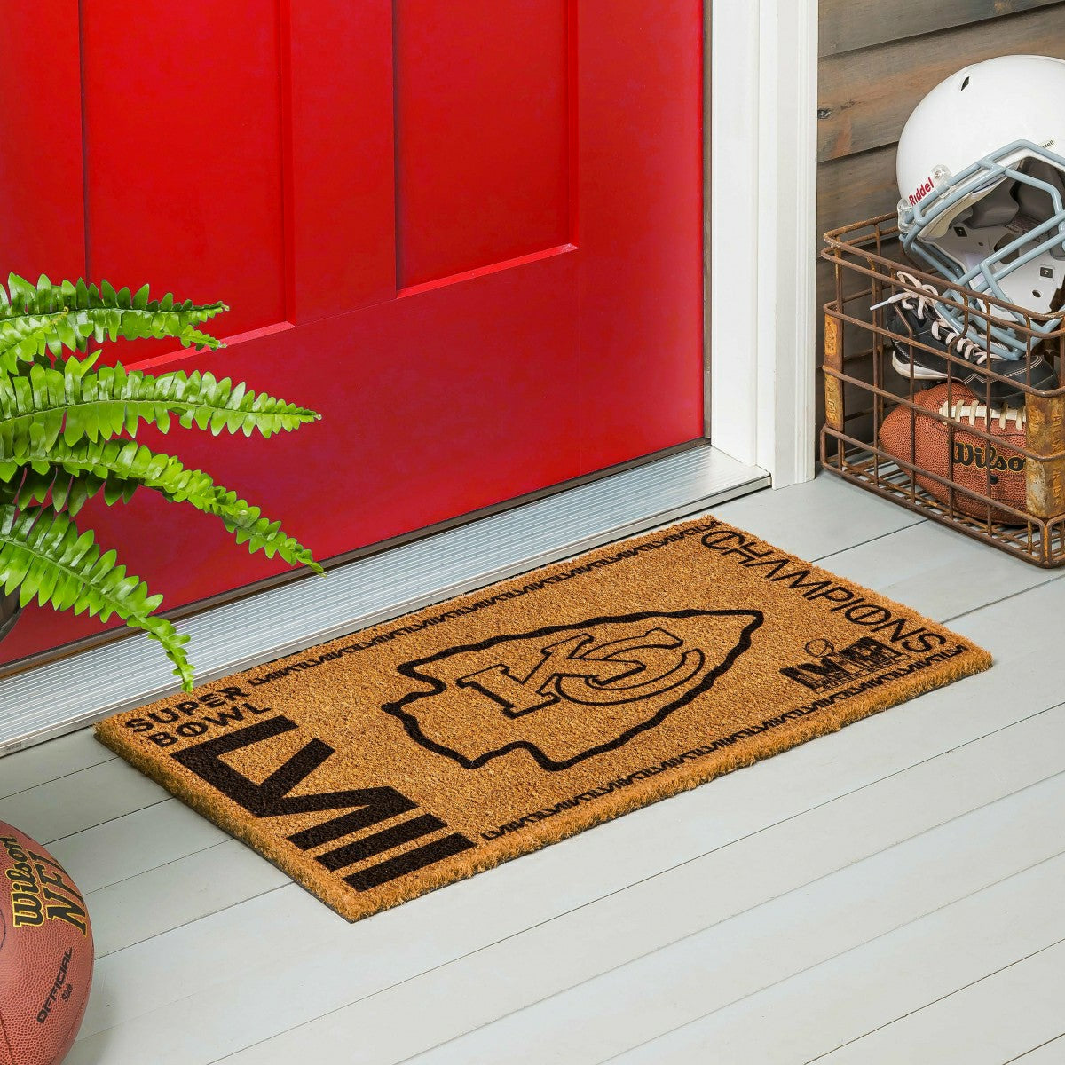 Team Sports America Exclusive - Kansas City Chiefs, Coir Mat 1C