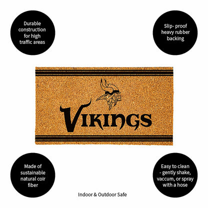 Team Sports America Value - Minnesota Vikings, Coir Mat 1C