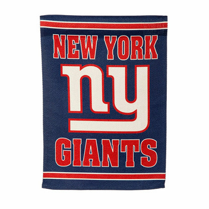 Team Sports America Essential - Embossed Suede Flag, GDN Size, New York Giants
