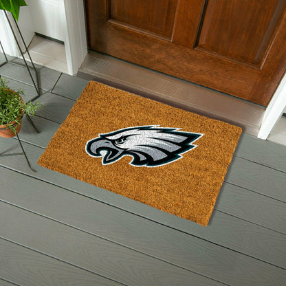 Team Sports America Classic - Coir Mat, 16"x28", Philadelphia Eagles