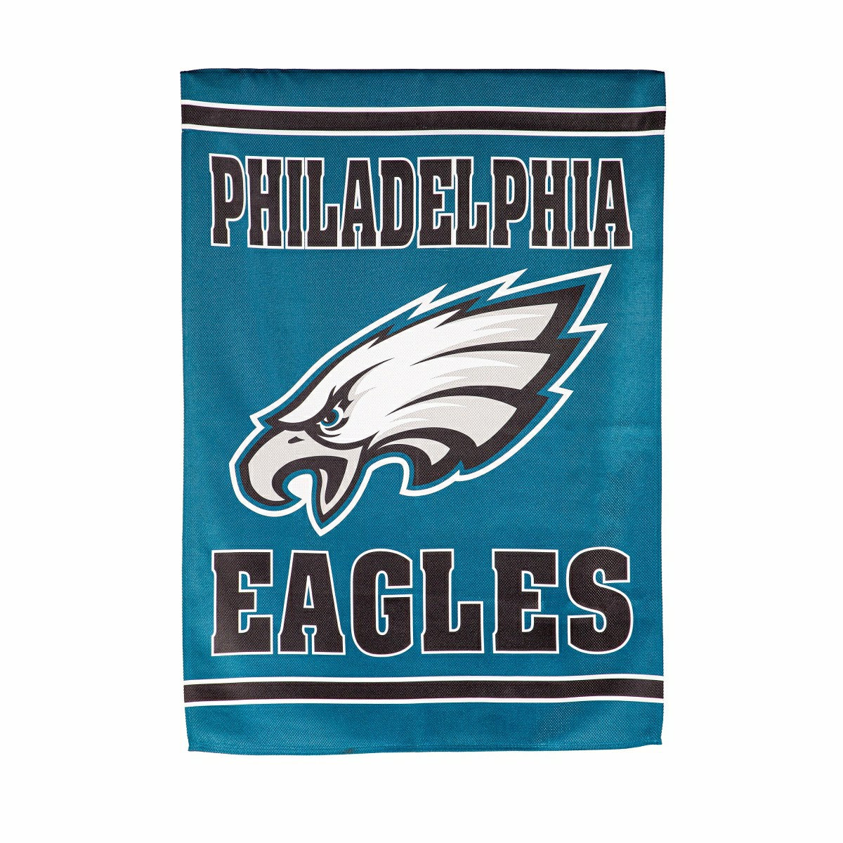 Team Sports America Essential - Embossed Suede Flag, House Size, Philadelphia Eagles