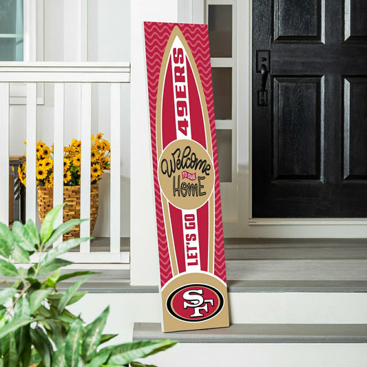 Team Sports America Essential - San Francisco 49ers Summer Seasonal Surfboard ECM Exclusive 47" Single