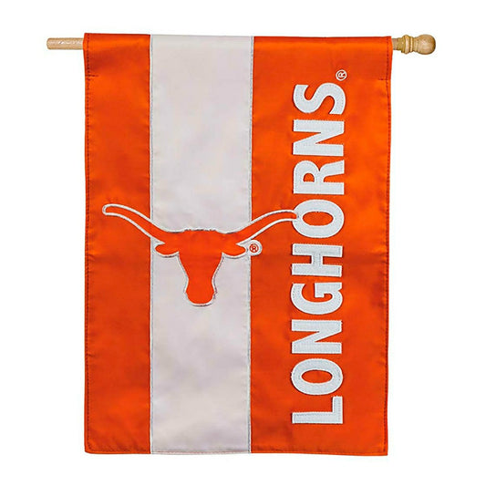Team Sports America Exclusive - Double-Sided Embellished NCAA College Team Pride Applique House Flag,