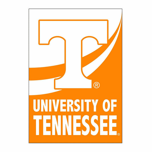 Team Sports America Best Seller - University of Tennessee Burlap Flag House Size