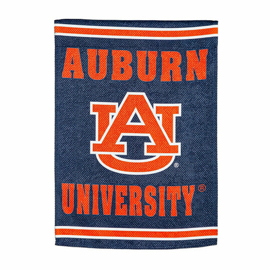 Team Sports America Recommended - Embossed Suede Flag, GDN Size, Auburn University