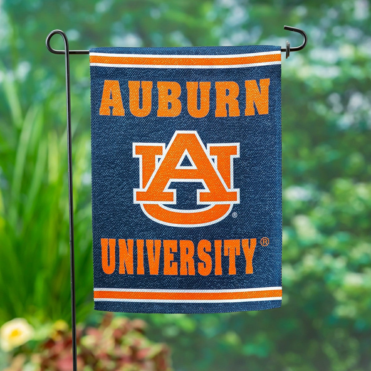 Team Sports America Recommended - Embossed Suede Flag, GDN Size, Auburn University