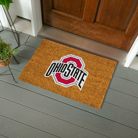 Team Sports America Everyday - Coir Mat, 16"x28", Ohio State University